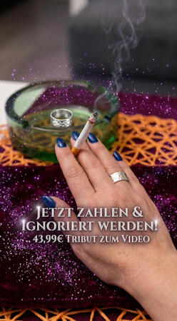 Rauchfetisch Clip Voyeurismus Demütigung