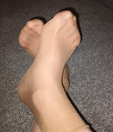 Nylons Farbe haut Fetischisten